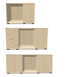 Assmann Pontis Technikcontainer 12HE, konfigurierbar 