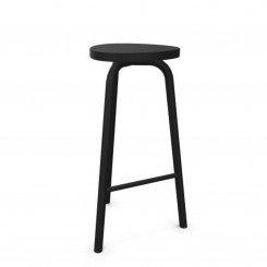 Cascando Pully Barhocker Triangular Eiche massiv verkehrsschwarz 6440.tr.b konfigurierbar 