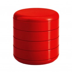 Rexite Behälter mit Drehfächern Multiplor rot 900.00.02 