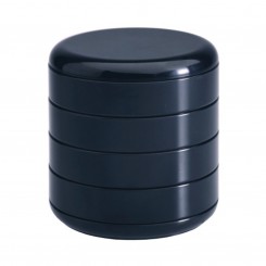 Rexite Behälter mit Drehfächern Multiplor schwarz 900.00.03 