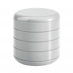 Rexite Behälter mit Drehfächern Multiplor weiss 900.00.01 