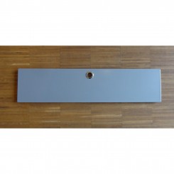 Viasit Einzelblende System4 silbergrau 75x18,75cm 15117 