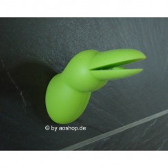Wandhaken Bird Hook grün D590GR 