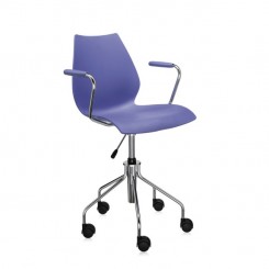 Kartell Drehstuhl mit Armlehnen Maui marineblau 28793M 