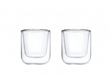 Blomus NERO Set 2  Thermo Espressogläser 63652 