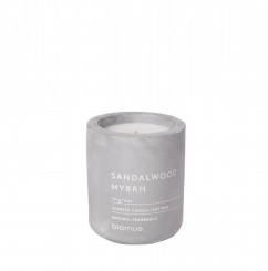 Blomus FRAGA Duftkerze 6,5 cm, Sandalwood Myrrh, Micro Chip, 65652 