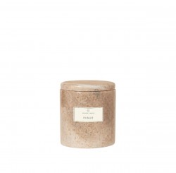 Blomus FRABLE Marmor Duftkerze Indian Tan 66321 