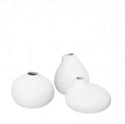 Blomus NONA Vase 3er Set White 66514 