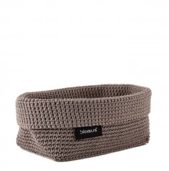 Blomus TELA Häkelkorb L Taupe 68887 