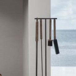 Blomus Ersatzbesen 88292 für ASHI Kamingarnitur braun 