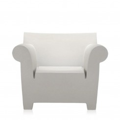 Kartell Sessel Bubble Club zinkweiß 607060 