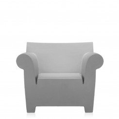 Kartell Sessel Bubble Club hellgrau 607061 