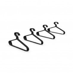 Caimi Hanger Kleiderbügel, 4 Stück, schwarz, 1527_N schwarz