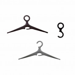 Caimi Ometto Kleiderbügel, 4 Stück 1537, 1538, Kleiderbügelring, 1529 