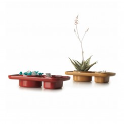 Caimi Plat 1431 Deko-Mehrzweckobjekt aus Steingut 