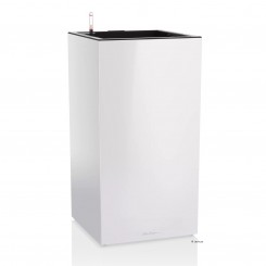 Lechuza Pflanzgefäß Canto Premium 40 high LED weiß hochglanz 13770 
