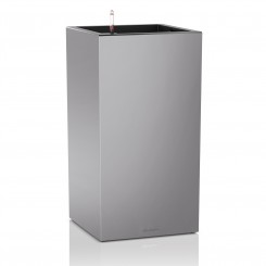 Lechuza Pflanzgefäß Canto Premium 40 high silber metallic 13658 