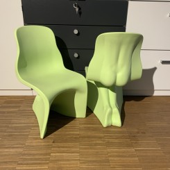 Kinderstuhl Joy grün 2er Set 2.Wahl 