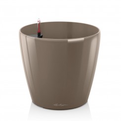 Lechuza Pflanztopf Classico 60 taupe hochglanz 14565 