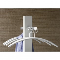 Cascando Kleiderbügel Chrom, offen verkehrsweiß 2002.w 