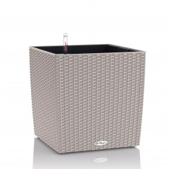 Lechuza Pflanzgefäß Cube Cottage 40 sandbraun 15386 