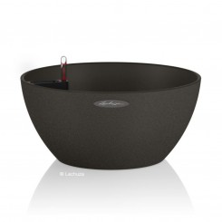 Lechuza Pflanzschale Cubeto Stone 30 graphitschwarz 13832 