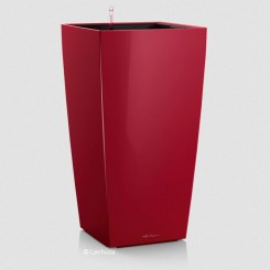 Lechuza Pflanzsäule Cubico 30 scarlet rot hochglanz 18183 