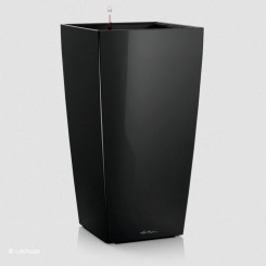 Lechuza Pflanzsäule Cubico 50 schwarz hochglanz 18166 