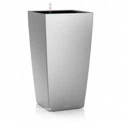 Lechuza Pflanzsäule Cubico 30 silber metallic 18185 