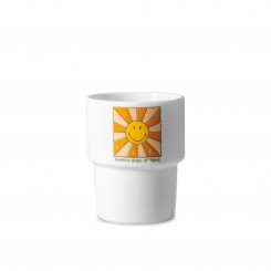 Donkey Products Becher Smiley Positive Mind Mug Sun 210369 