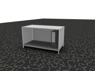 Viasit Grundregalelement weiß System 4 