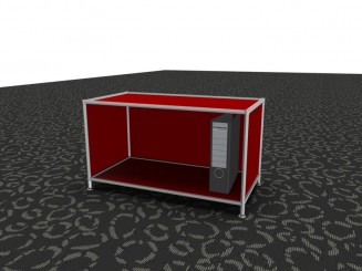 Viasit Grundregalelement schwarz System 4 by Viasit 