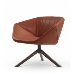 Montis Ella Sessel lederbezogen 