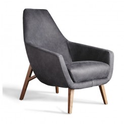 Montis Enzo Sessel lederbezogen 