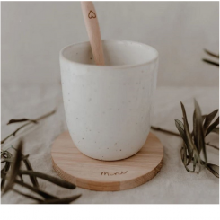 Eulenschnitt Untersetzer aus Eiche Mini hz-162-ve 