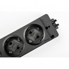 EVOline Express 2-fach Steckdosenleiste Typ 910 schwarz 