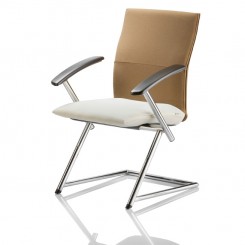 Nowy Styl Freischwinger Tiger Up 9A hohe Rückenlehne konfigurierbar 