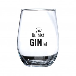 Ginglas „Du bist GINial“ rund 62519 