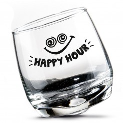 Wackelglas "Happy Hour" 2er-Set 46760 