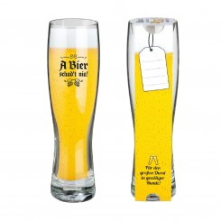 Weizenglas „A Bier schad't nia!“ 500ml 63047 