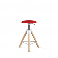 Girsberger Atelierhocker mit Sitzpolster Modell 111 konfigurierbar 