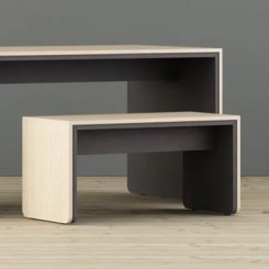 Glimakra Campus akustisch wirksame Bank konfigurierbar 