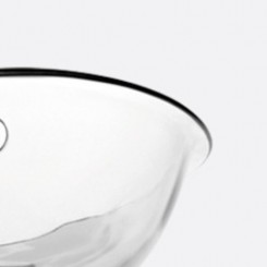 Pedrali Gliss 902 Barhocker mit transparenter Sitzschale Gestell weiß, 2 Stück