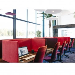 Götessons FoldIT, akustik Tischpaneel konfigurierbar 