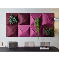 Götessons Plant Panel Slice akustik Wandpaneel konfigurierbar 