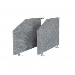 Hammerbacher Akustik Seitenwand Set VARS2 (2er Set), konfigurierbar 