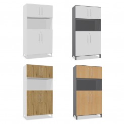 Hammerbacher FlexWall Set 4OH, Türen 2OH, Türen 1OH, Sockel, konfigurierbar 