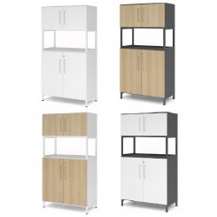 Hammerbacher FlexWall Set 4OH, Türen 2OH, Türen 1OH, Rahmen, Sockel, konfigurierbar 