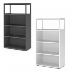 Hammerbacher FlexWall Set 4OH, Rahmen, konfigurierbar 