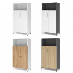 Hammerbacher FlexWall Set 4OH, Türen 3OH, Sockel, konfigurierbar 